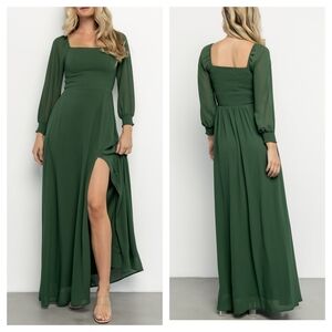 emerald green dress for funeral Emerald Green Women Formal Evening Dress - main image 1